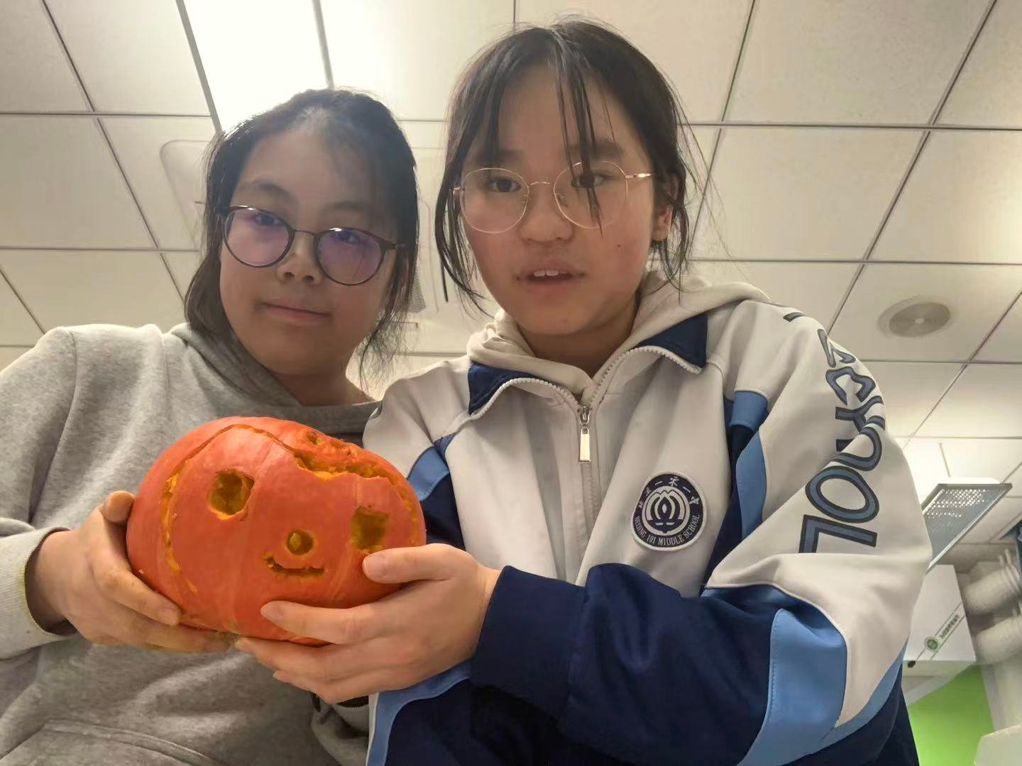 pumpkin group photo