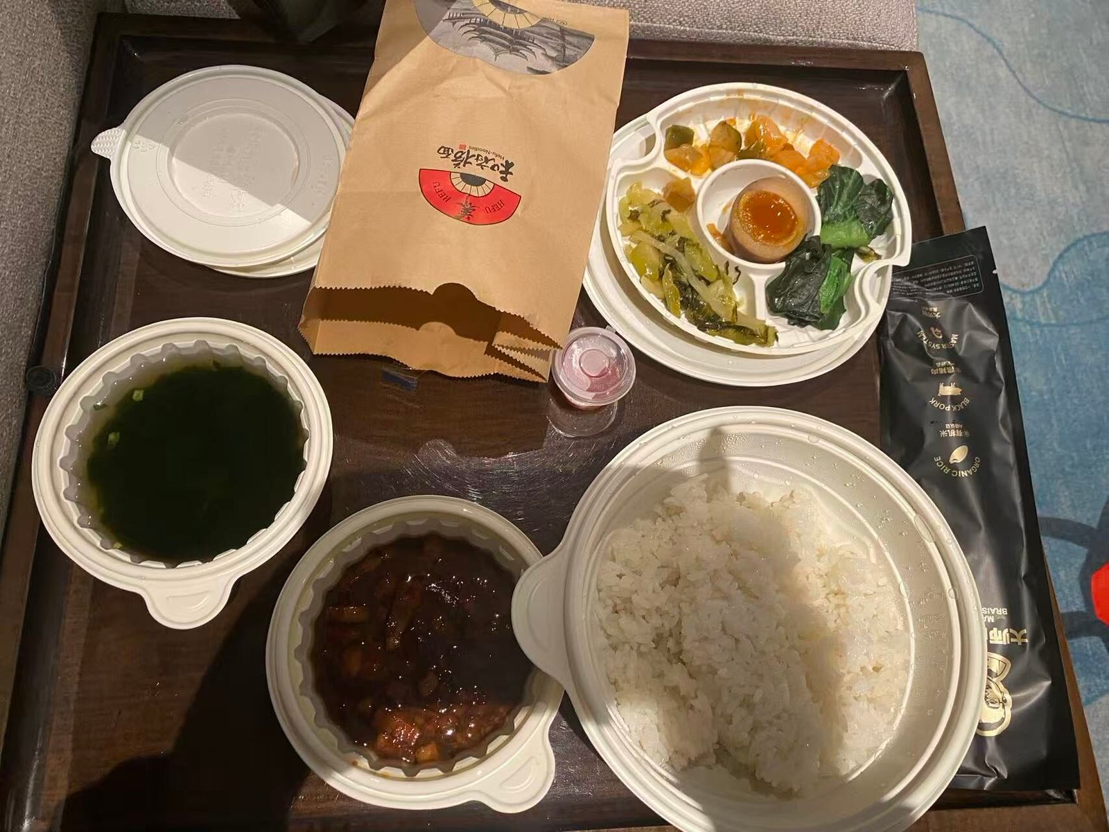 food when preparing for presentation